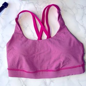 Lululemon Sports Bra in Pink